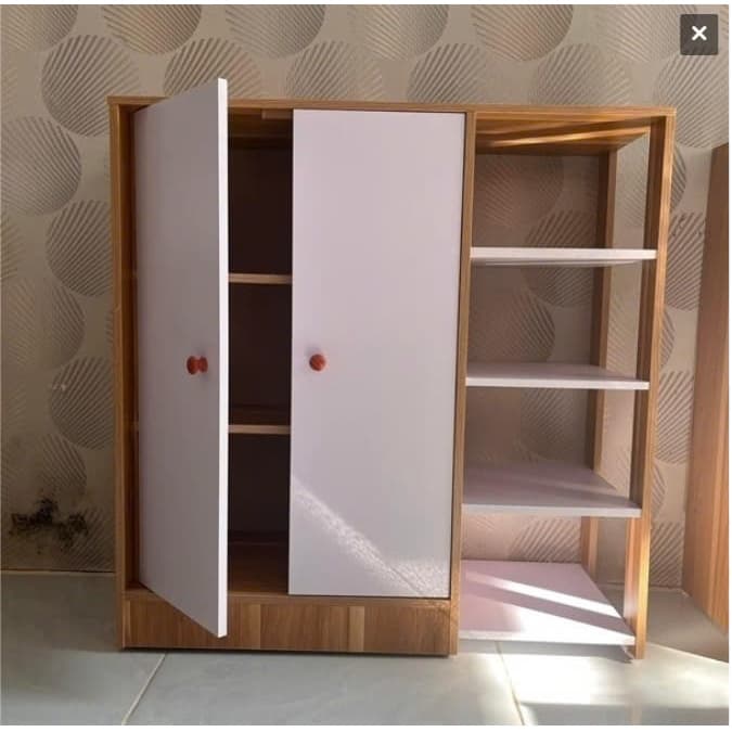 Tủ Đựng Giày Gỗ 7 Ngăn, 8 Ngăn (có Cửa) và Kệ Giày Dép Gỗ 5 Tầng Có ngăn mở