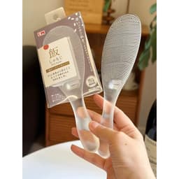 Muôi Muỗng Thìa Xới Cơm Xuất Nhật - Chống Dính Chịu Nhiệt Nhựa Trong Suốt 1
