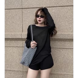 Áo thun giấy (KHÔNG KÈM ÁO QUÂY) lệch vai chất thun giấy thoáng mát cho nữ 2 màu (Tiệm đồ nhà Lotus) 4