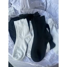 Set 10 đôi tất cổ cao Vớ Cổ Cao Vừa Siêu Mỏng Thoáng Khí Phong Cách Hàn Quốc Thời Trang Cho Nữ GIA DỤNG VĨNH NGÂN 8