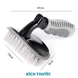 Combo Chổi Cọ Rửa Vành Lốp, Bàn Chải Vệ Sinh Bánh Xe Chuyên Nghiệp, Bộ Chổi Chăm Sóc Bánh Xe Chuyên Nghiệp - DK.Cars -CR 5