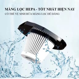 Máy Hút Bụi Cầm Tay Kiêm Bơm Lốp, Máy Hút Bụi Đa Năng Nhỏ Gọn, Máy Hút Bụi Ô Tô Có Dây Kèm Đèn Pin - DK Cars - HB1 8