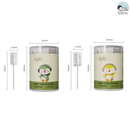 Que tưa lưỡi, rơ lưỡi WAI hộp 30 que cho bé sơ sinh (1 đầu rơ lưỡi) 3