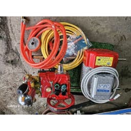 Máy bơm rửa xe dây đai KNC 3HP ty sứ 6