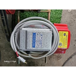 Máy bơm rửa xe dây đai KNC 3HP ty sứ 4