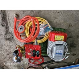 Máy bơm rửa xe dây đai KNC 3HP ty sứ 3