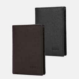 Ví Cầm Tay Nam LECOS LV1 Da Thật Bảo Vệ Giấy Tờ An Toàn Phom Chuẩn 1