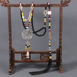 Ghim Cài Áo Vòng Cổ Việt Phục Hán Phục Dây Tua Rua Cosplay Cổ Trang Phụ Kiện Chuỗi Ngọc Kim Loại 8