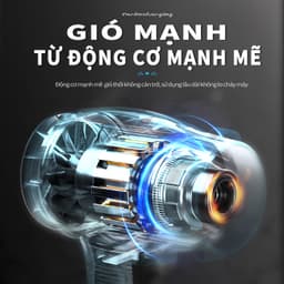 Máy Thổi Phản Lực Turbofan Không Dây Tonnifu, Quạt Thổi Lá, Máy Thổi Bụi Không Dây, Chân Phổ Thông 910 7