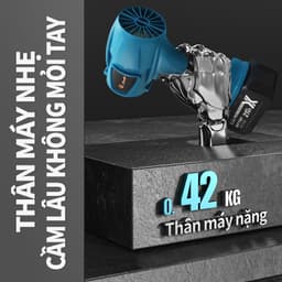Máy Thổi Phản Lực Turbofan Không Dây Tonnifu, Quạt Thổi Lá, Máy Thổi Bụi Không Dây, Chân Phổ Thông 910 2