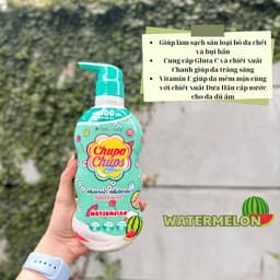 Sữa tắm hương hoa quả Chupa Chups 550ml Thái Lan - Dành cho người lớn giúp làm trắng , mờ thâm, dưỡng ẩm cho da 2