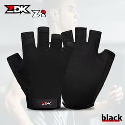 ZDK Z2 Găng Tay Hở Ngón Chạy Xe Máy, Xe Đạp Chống Nắng, Chống Trượt, Bao Tay Nam Nữ Cao Cấp 9