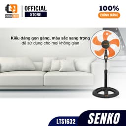 Quạt lửng lỡ Senko LTS1632 công suất 80W, quạt đứng gió mạnh lồng inox 7 cánh bảo hành 2 năm 7