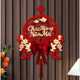 Chữ TẾT PHÚC LỘC Phụ Kiện Trang Trí Tết Nguyên Đán 2027 2