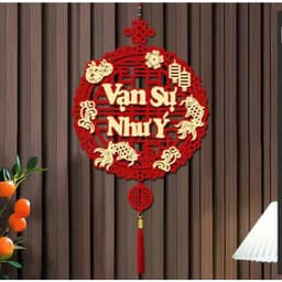Chữ TẾT PHÚC LỘC Phụ Kiện Trang Trí Tết Nguyên Đán 2027 7
