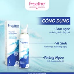 Fysoline - Xịt nước muối biển sâu Pháp 100ml - Vệ sinh, giữ ẩm, cân bằng sinh lý niêm mạc mũi 3