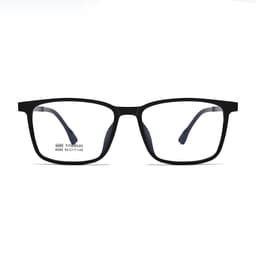 Gọng kính cận thời trang nam nữ  NARO EYEWEAR dáng chữ nhật chất liệu nhựa và titanium - 6066 3