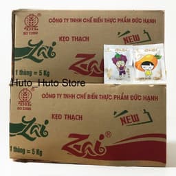 Thùng Thạch Vuông Zai Zai Đức Hạnh 5KG Chính Hãng – Đủ Vị Trái Cây, Dẻo Ngon Mát Lạnh, Thùng Sỉ Tiết Kiệm | Hutohutoshop 2