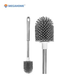 Cọ Toilet Silicon MEGAHOME, Cọ Rửa Bồn Cầu, Nhà Tắm, Nhà Vệ Sinh Siêu Sạch 4