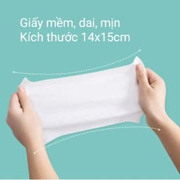 Khăn ướt mini bỏ túi, bịch 8 gói, 8 tờ/gói 4