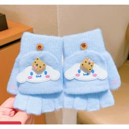 Găng tay Bao tay lông giữ ấm trẻ em từ 4-12 tuổi, hoạt hình hottrend dễ thương ấm áp trong mùa đông 2