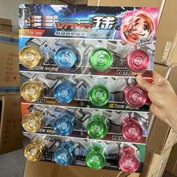 Vỉ 20 chiếc YoYo tốc độ cao Đồ chơi YoYo vòng bi sắt trơn tru 1