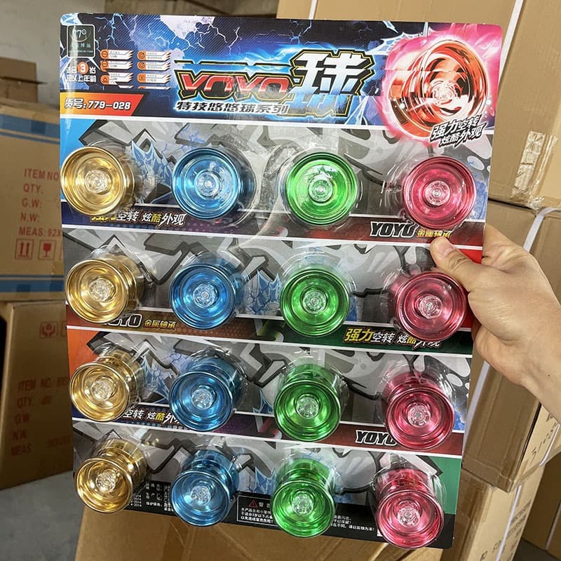 Vỉ 20 chiếc YoYo tốc độ cao Đồ chơi YoYo vòng bi sắt trơn tru