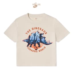 [ĐỦ SIZE 9KG-90KG] Áo Thun Bé Trai Form Rộng Chất Liệu Cotton In Họa Tiết Khủng Long DINOSAUR JURASSIC Cho Bé  ISEE VN 3