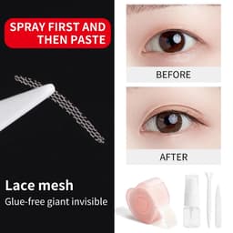 MAGEFY Bộ Miếng Dán Kích Mí 360 Vô Hình Không Để Lại Dấu Vết Lâu Trôi 3046 4