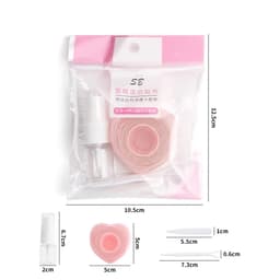 MAGEFY Bộ Miếng Dán Kích Mí 360 Vô Hình Không Để Lại Dấu Vết Lâu Trôi 3046 8