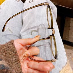 Gọng kính cận thời trang nam nữ ANDU EYEWEAR dáng tròn chất liệu nhựa dẻo siêu nhẹ siêu bền - 7121 4