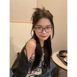 Gọng kính cận thời trang nam nữ ANDU EYEWEAR dáng tròn chất liệu nhựa dẻo siêu nhẹ siêu bền - 7121 5