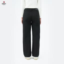 Quần jean suông vừa GENVIET JEANS chất liệu Denim  8737 6