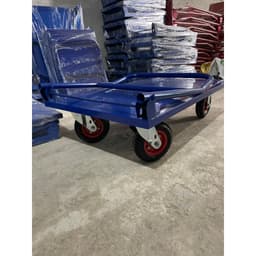 Xe đẩy hàng, Xe Kéo Hàng Gấp Gọn Bánh Xe Mặt Kín Bánh To D200 8