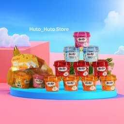 Thạch Zai Zai Đức Hạnh Túi Lưới 1kg Mix Nhiều Vị - Thạch Ly Ăn Liền Dai Giòn Mát Lạnh - Hàng Chính Hãng | Hutohuto 2