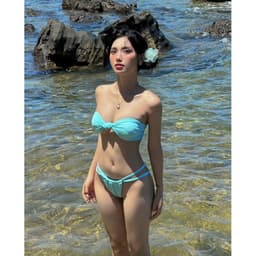 Bikini 2 Mảnh Sexy EMMA Quần Đan Dây Chuẩn Cao Cấp Loại 1 (Có mút đệm) 6