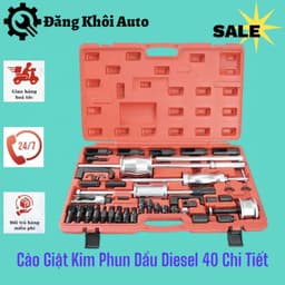 Bộ vam tháo kim phun dầu diesel 40 chi tiết, cảo kim phun dầu 1