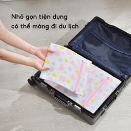 COMBO 5 Túi giặt đồ máy giặt 3 Lớp JYoohome Túi lưới giặt quần áo ngực đồ lót tất vớ có khoá kéo 3