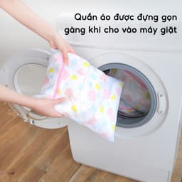 COMBO 5 Túi giặt đồ máy giặt 3 Lớp JYoohome Túi lưới giặt quần áo ngực đồ lót tất vớ có khoá kéo 5