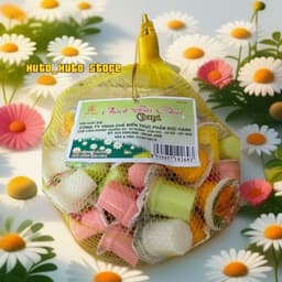 Thạch sữa chua Chapi Đức Hạnh túi Lưới 900gr ( Loại nhỏ và loại lớn ) 1