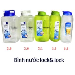 ( Giao Màu Ngẫu Nhiên ) Bình nước uống- bình nước để tủ lạnh- đựng trà sữa- bình LOCK&LOCK 1