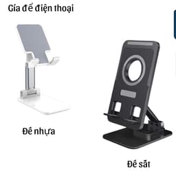 Giá đỡ điện thoại để bàn có thể thu vào có thể gập lại Giá đỡ điện thoại chống trượt- Có 2 loại 1