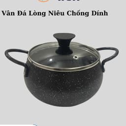 Nồi Vân Đá Lòng Niêu-Nồi Vân Đá Đáy Từ Nhôm Hợp Kim 1