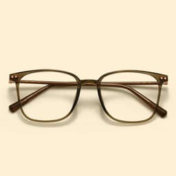 Gọng kính cận thời trang nam nữ NARO EYEWEAR  dáng vuông chống tia UV chất liệu nhựa cốt kim loại - 01264 2