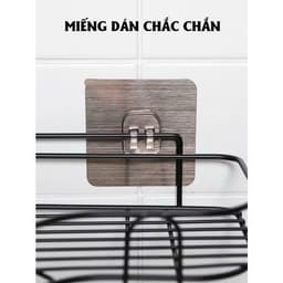 Kệ Góc Nhà Tắm Dán Tường không khoan đục, giá kệ để đồ nhà tắm treo tường để dầu gội đầu,sữa tắm , tiện lợi . 7