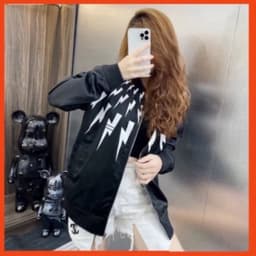 Áo khoác bomber gió tia sét 2 lớp phong cách thể thao cho nam - Jacket, Menswear 6