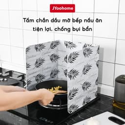 Tấm Chắn Dầu Mỡ Chắn Gió JYoohome Miếng Che Bếp Gas Bếp Điện Cách Nhiệt Dùng Nấu Ăn Có Họa Tiết 1