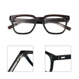 Gọng kính cận thời trang nam nữ ANDU EYEWEAR dáng vuông chống tia UV chất liệu nhựa 91AD37 4