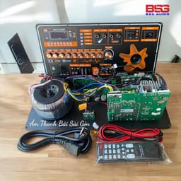 MẠCH CÔNG SUẤT DSP21X  NGUỒN XUYẾN ECHO -DELAY CÓ REVERB 5
