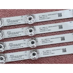 LED TIVI TCL 65P735 4C-LB6512-ZM06J MỚI 100% BỘ 4 THANH MỖI THANH 12 BÓNG 6V DÀI 65cm 65HR330M12A1 V0 65F8 4